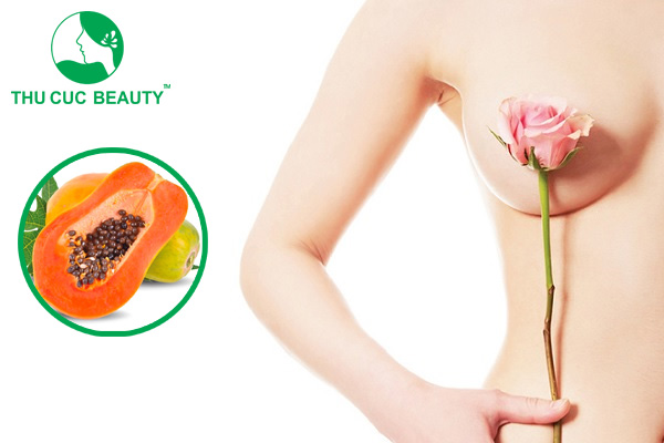 Nhũ hoa thâm khắc phục như thế nào để hồng hào? 3 Trị thâm nhũ hoa bằng đu đủ