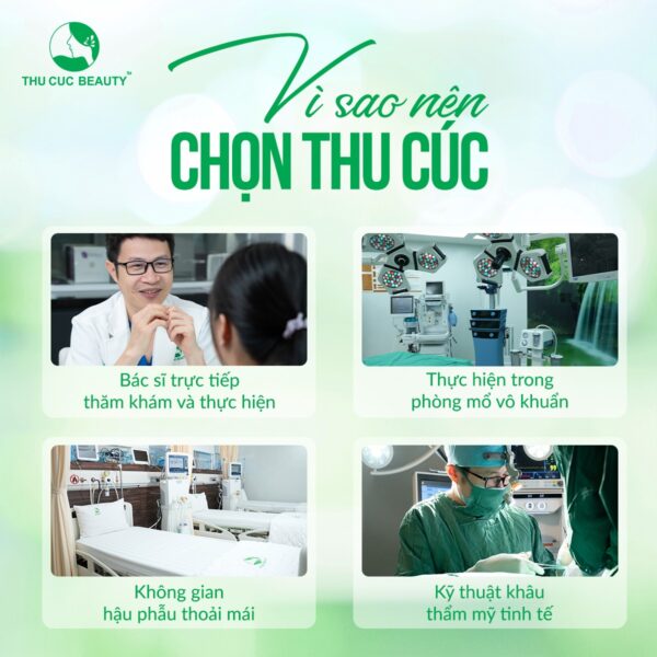 Thẩm mỹ cô bé an toàn, uy tín tại BVTM Thu Cúc