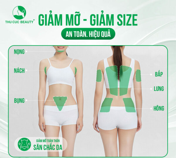Hút mỡ 3 vùng cánh tay-lưng-vai nách giúp phần trên của cơ thể thon thả 
